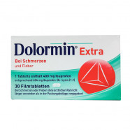 Купить Долормин экстра (Ибупрофен) таблетки №30! в Курске