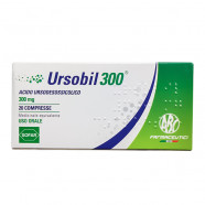Купить Урсобил (Урсолизин, Урсодезоксихолевая кислота) 300 капсулы №20 в Волгограде